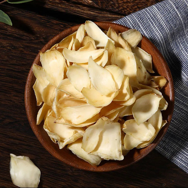 百合湖南特产龙山干片500g原色无硫食用散装百合