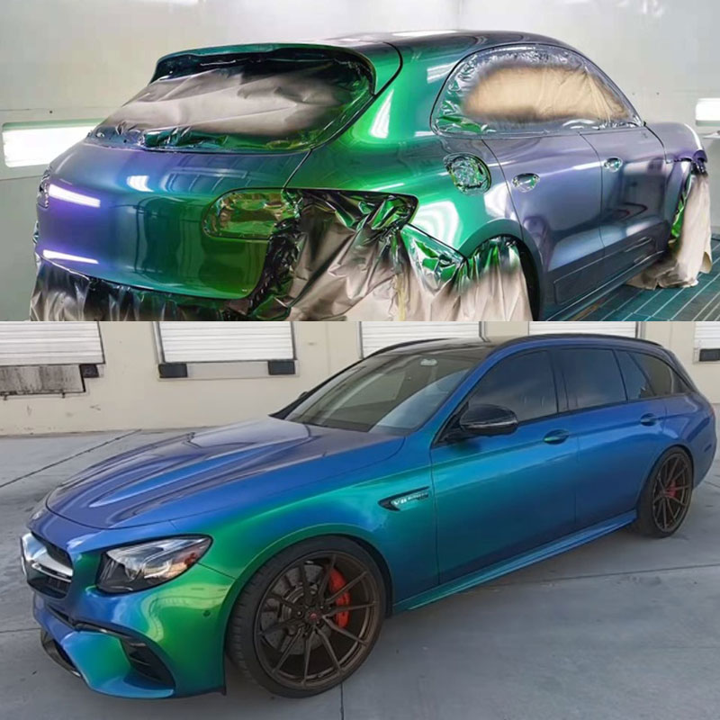 进口超级变色龙 特效漆汽车改色 光感渐变鱼竿模型变色 金属漆