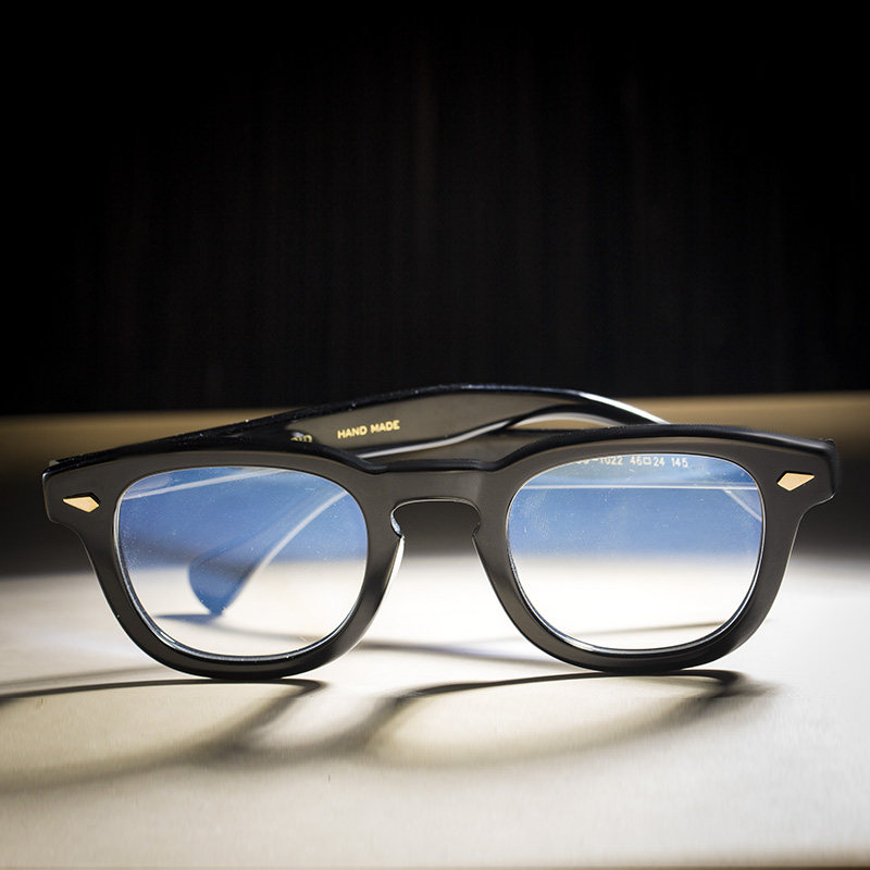 近视德普璐珞镜框复古lemtosh手工近视眼眼镜黑框眼镜架