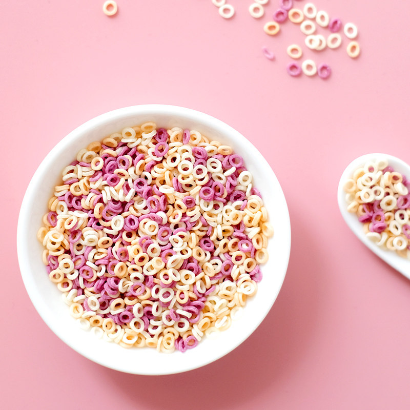 井伊圈圈颗粒面果蔬营养面条星星面碎碎面送宝宝儿童婴儿辅食食谱