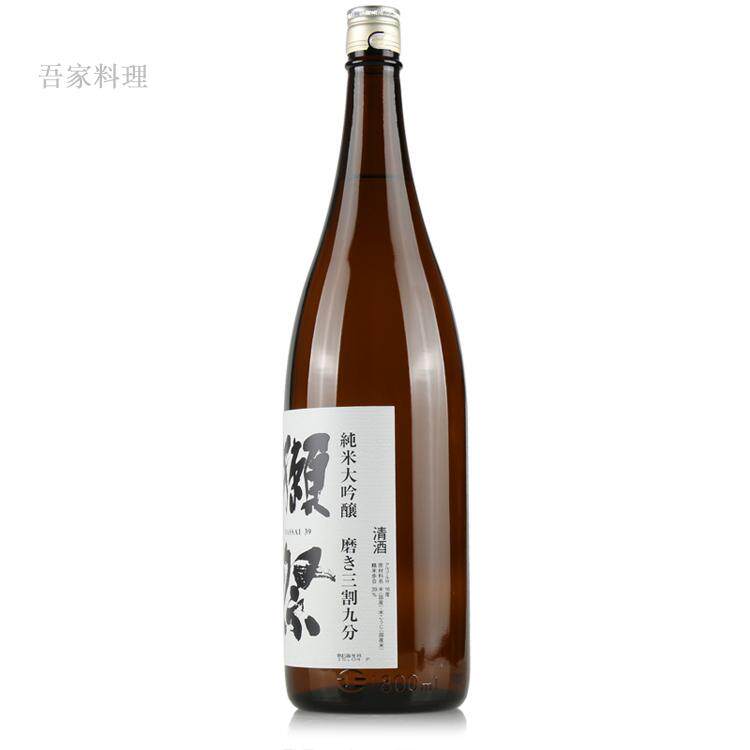 獭祭39纯米大吟酿三割九分清酒日本原装进口洋酒1.8升酿造清酒