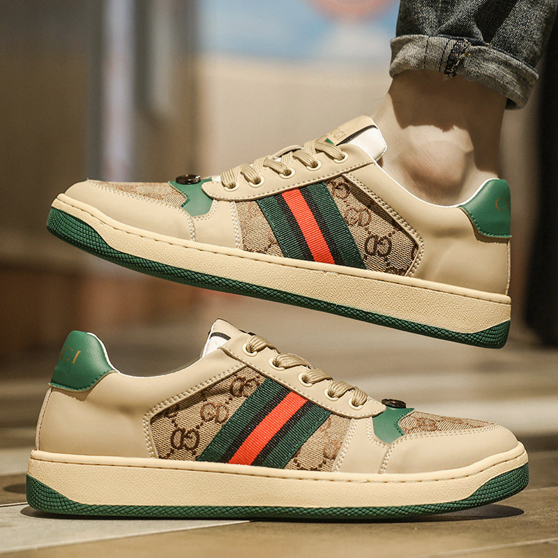 酷奇男鞋脏脏鞋休闲运动板鞋春季新款复古做旧网红小脏鞋莆田潮鞋-mc