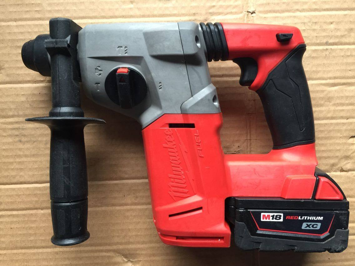 电锤原装正品milwaukee米沃奇18v无刷通用型电锤