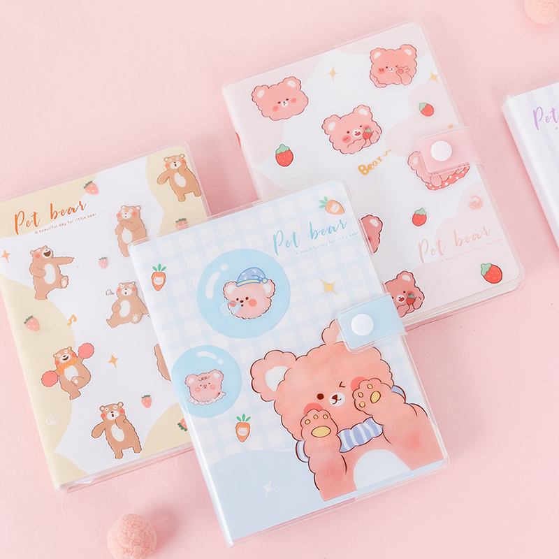 小姐少女心学生手帐本可爱彩页记事日记本pvc笔记本