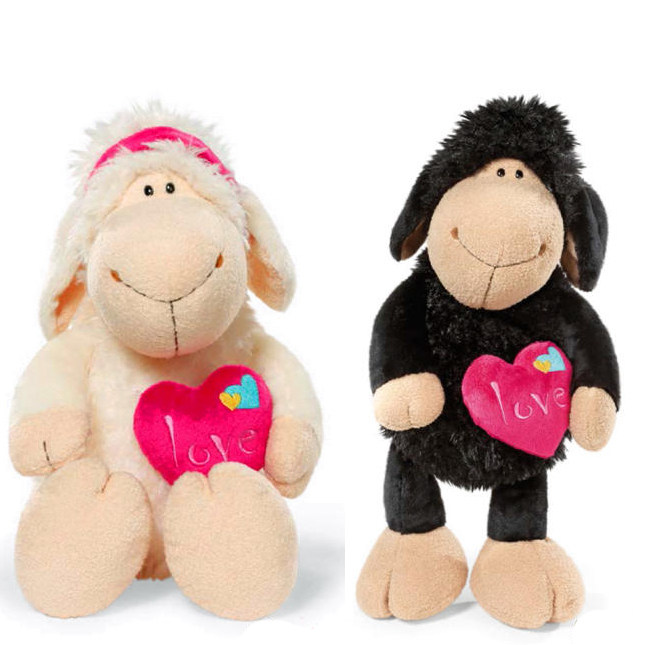 德国nici专柜正版经典咩咩小羊环保毛绒公仔毛绒布艺类玩具