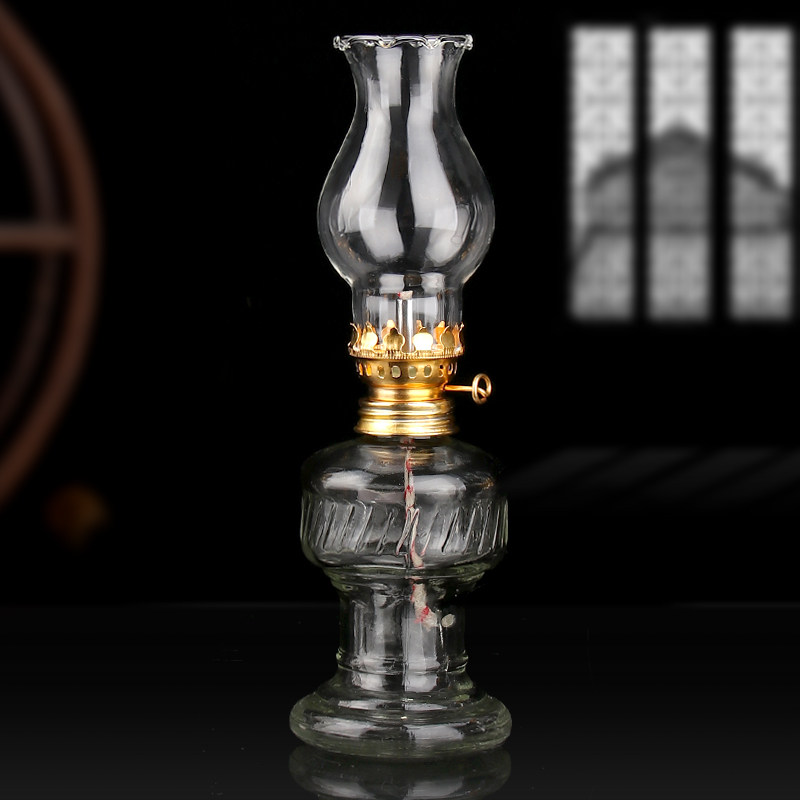 户外老式复古煤油煤油灯灯火水灯供佛灯芯蜡烛烛台