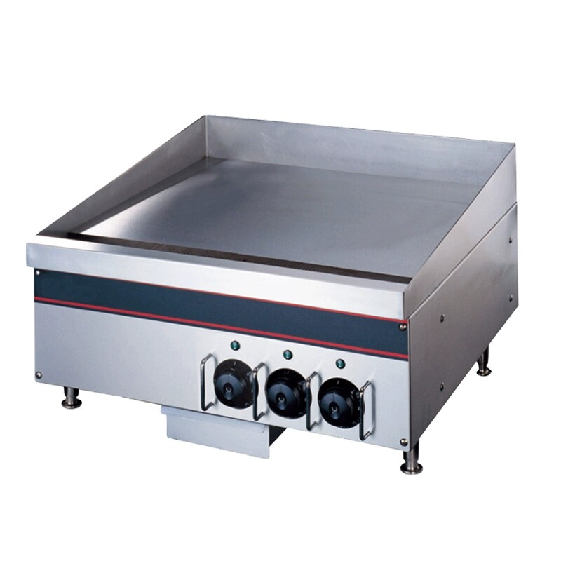 新粤海扒炉设备铁板烧牛排鱿鱼煎蛋用电商用饼机扒炉