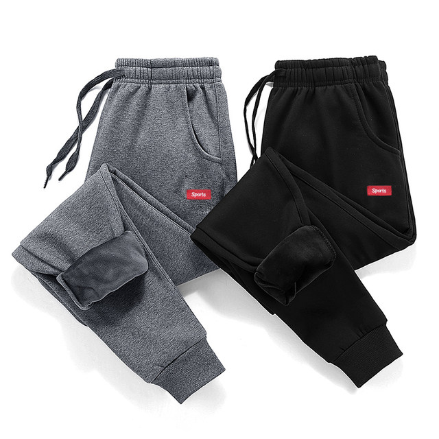 Emperor cultural men's casual pants autumn and winter weapon pants plus velvet thick loose pants bouquet feet 6 points sports pants tide Emperor cultural men's casual pants autumn and winter weapon pants plus velvet thick loose pants bouquet feet 6 points sports pants tide