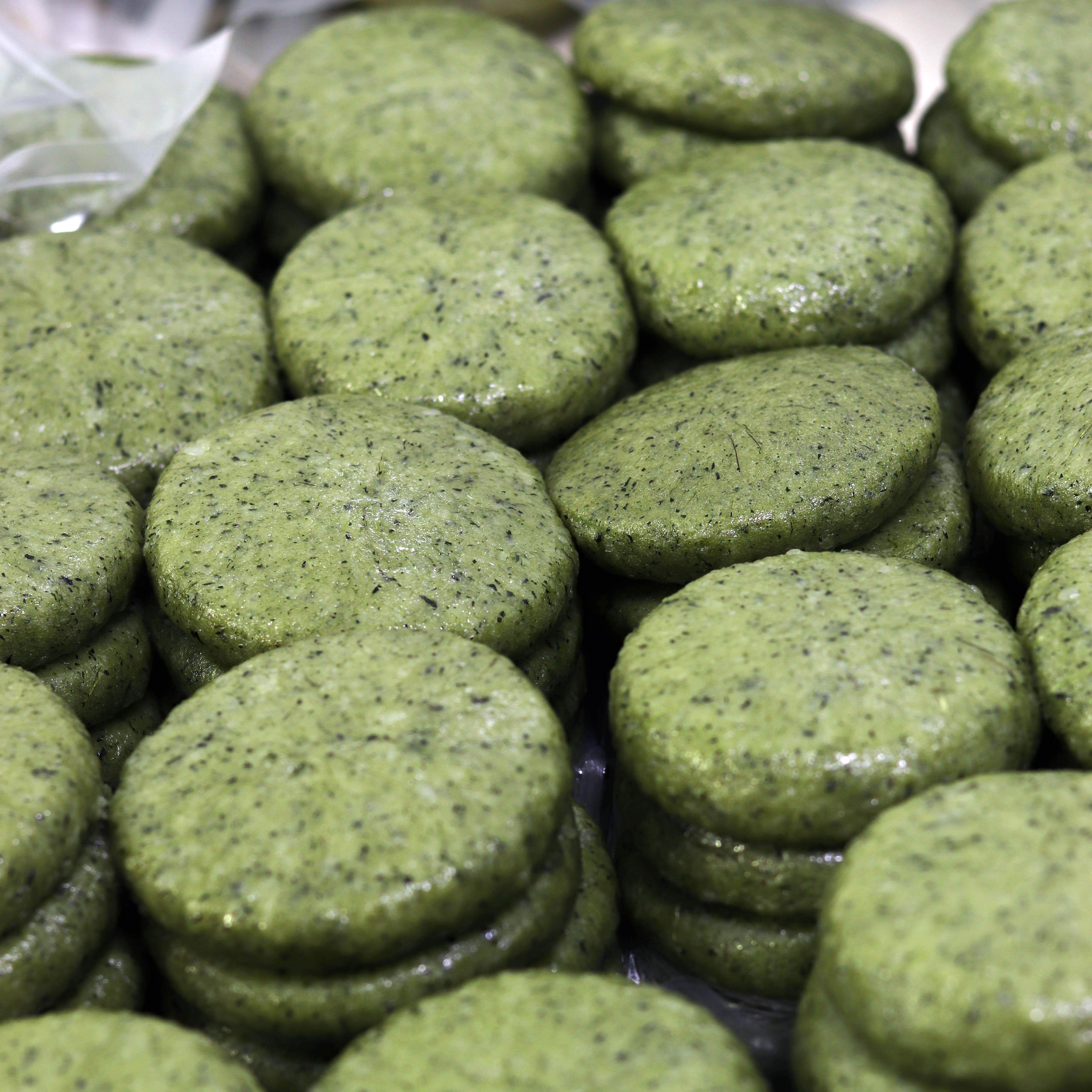 贵州特产艾叶艾草传统糯米手工清明粑粑湖南年糕