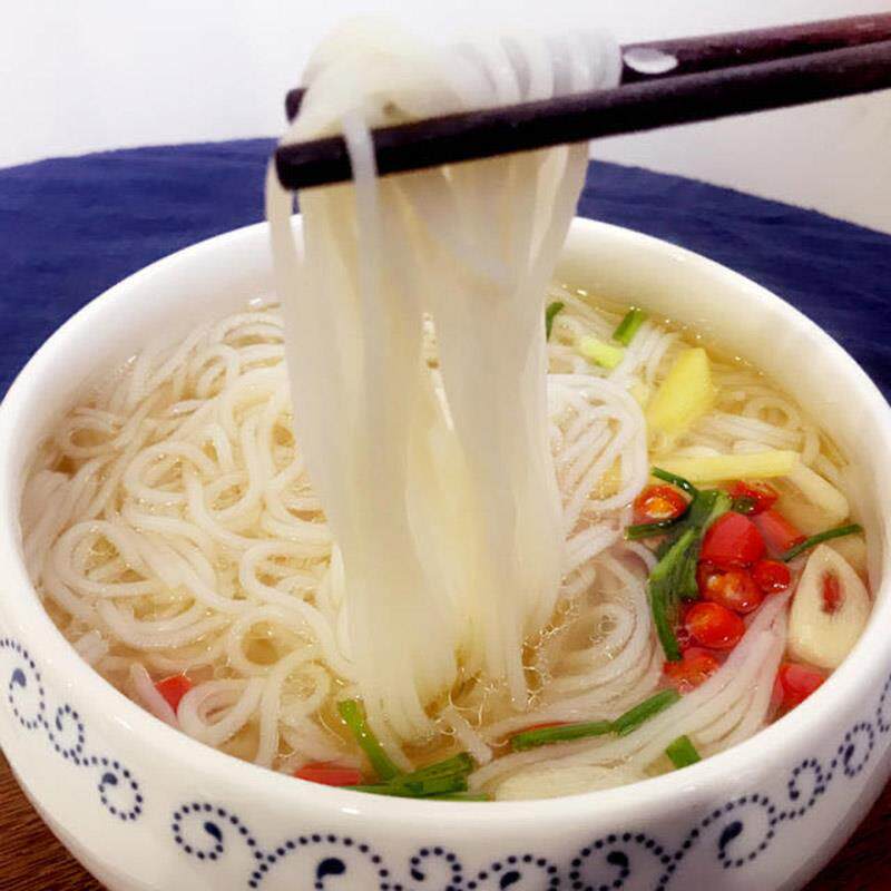 湖南郴州特产米粉正宗宜章早餐汤粉细鱼粉卤粉圆冲泡方便面