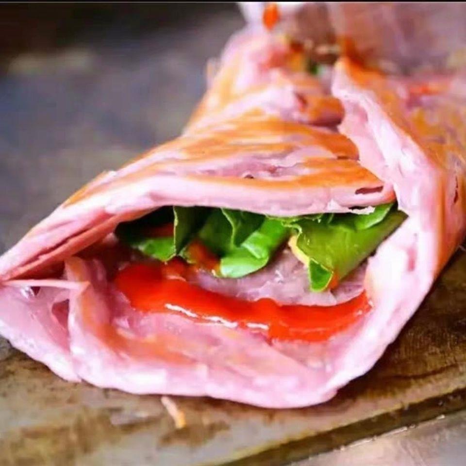 台湾紫薯手抓饼25片装90克家庭原味葱味紫薯面饼手抓饼