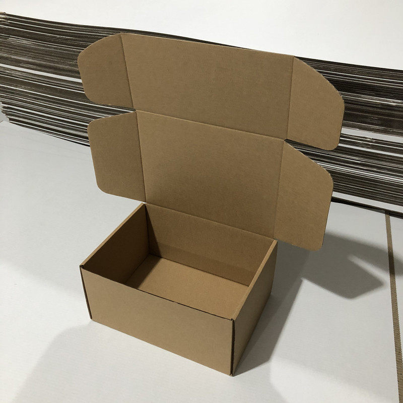 牛皮色加加高包装盒积木玩具绘画工具打包快递飞机盒