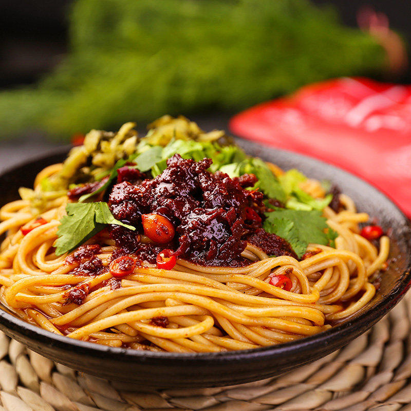 道福福祥牛肉干拌面速食美食速煮1包贵州土特产方便面