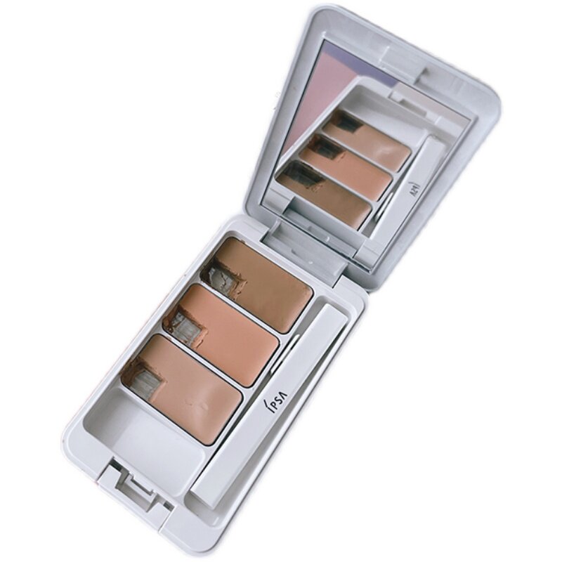 ipsa茵芙莎三色遮瑕盘中小样正品原装试用日本遮瑕