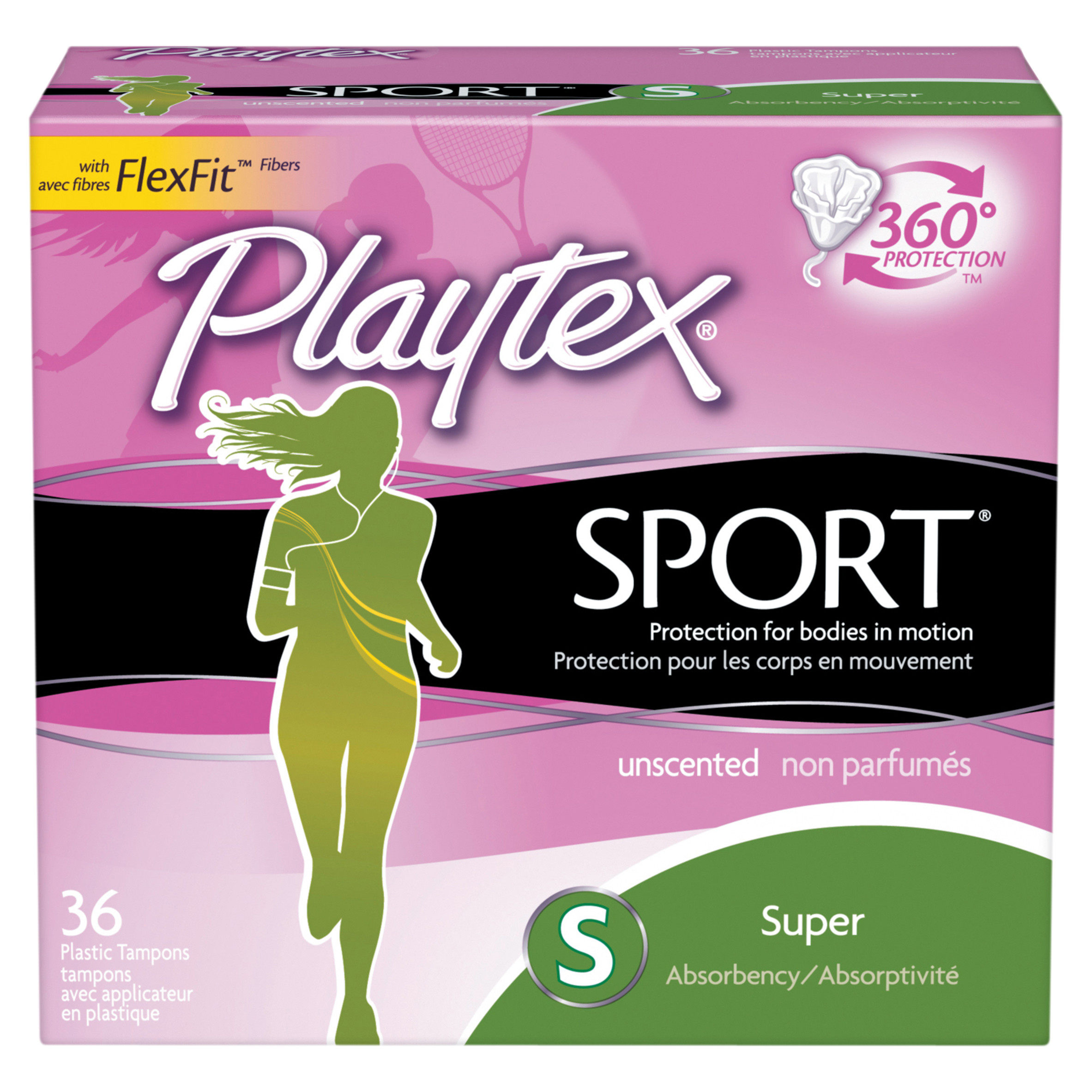 现货美国playtex倍得适塑料卫生棉条游泳80支柔滑卫生棉条