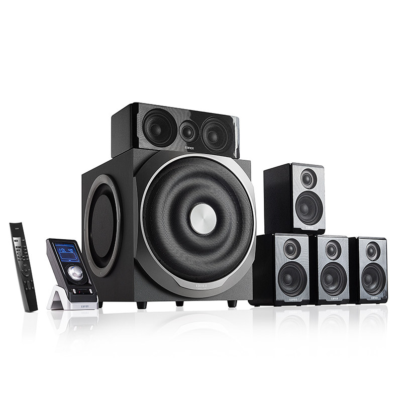 edifier/漫步者 s5.1mkii数字家庭影院音箱低音炮电视hifi音响