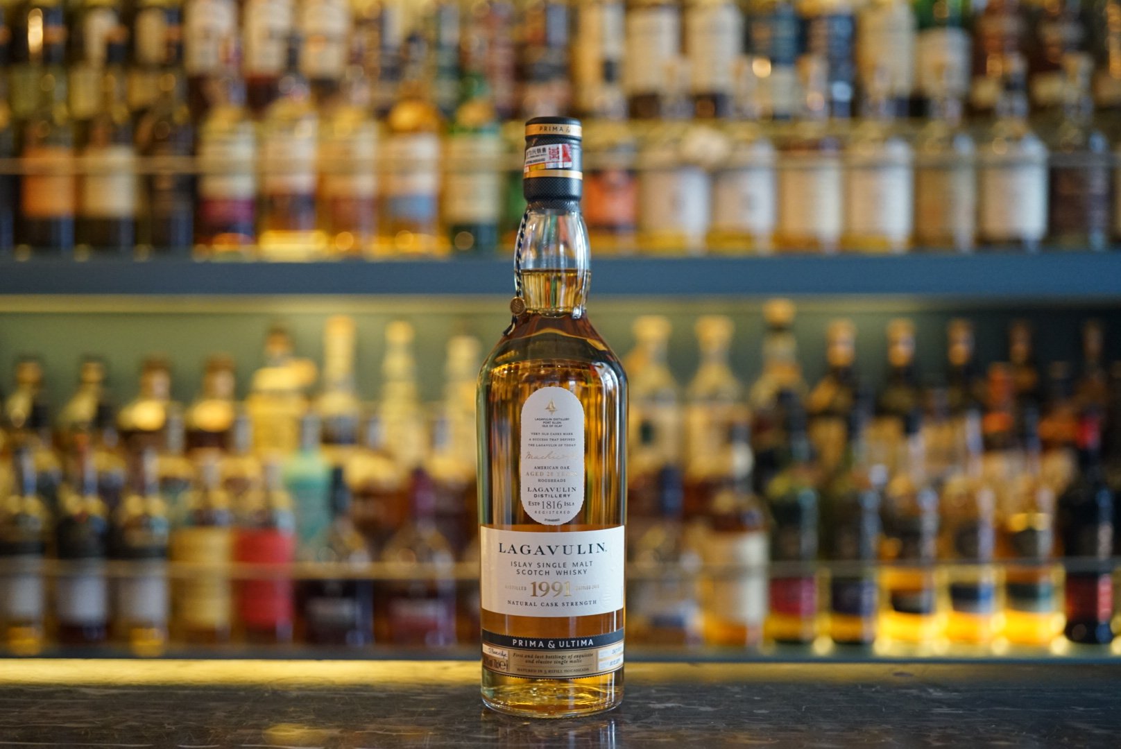 亚吉欧臻品系列lagavulin乐加维林199128年单一麦芽威士忌