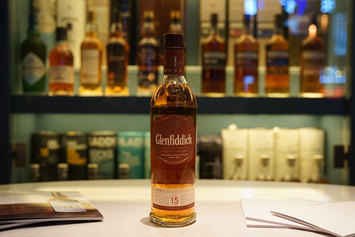 glenfiddich格兰菲迪15年单一麦芽苏格兰威士忌纯麦正品保真威士忌
