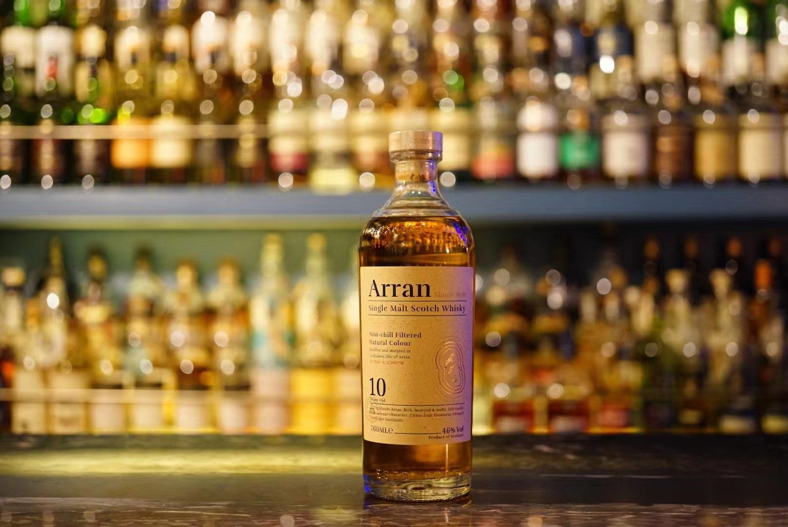 威士忌新版艾伦10年苏格兰单一麦芽arran阿蓝进口威士忌