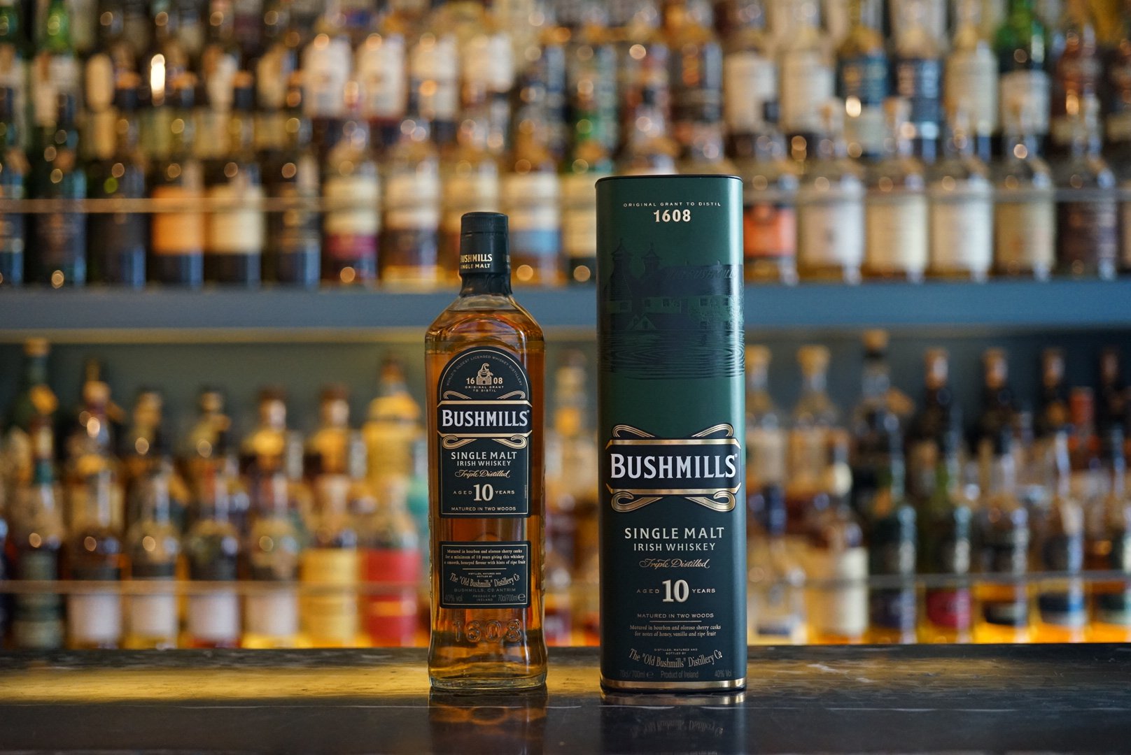 bushmills10yo百世布什米尔10年单一麦芽威士忌700ml威士忌