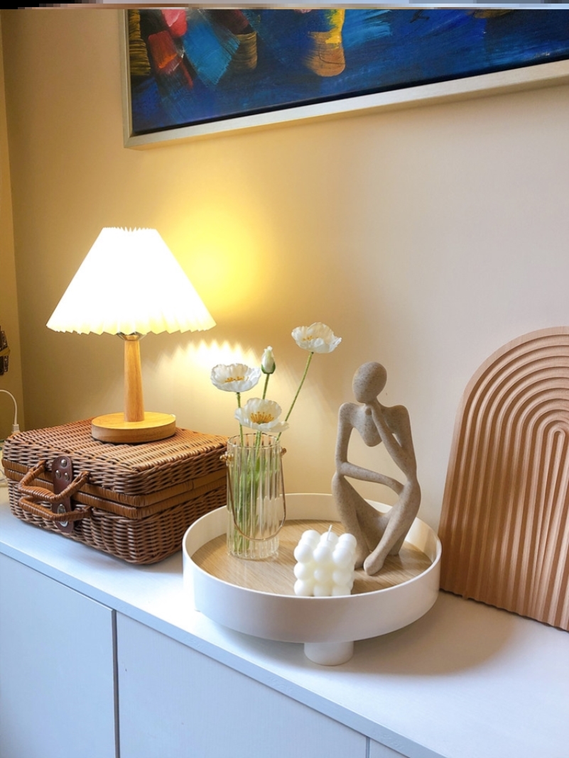 房间布置ins摆件主卧工位桌面女儿装饰品屋内摆件