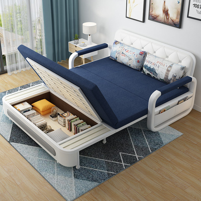 办公室成人午睡阳台书房沙发床 折叠午休床单双人床家用坐卧两用