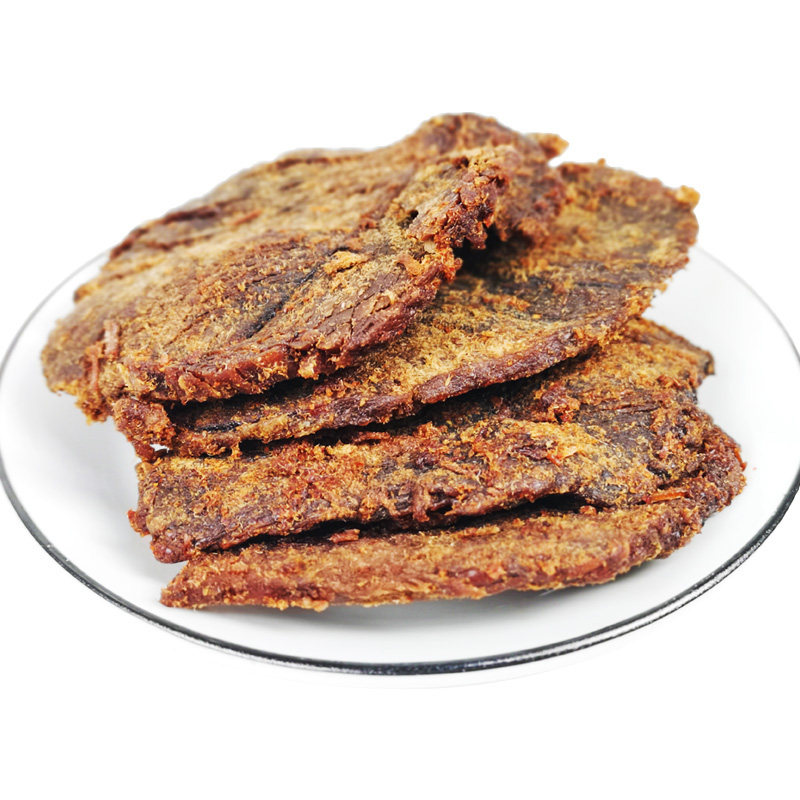 牛肉牛肉干蜂蜜烧烤五香粒牛肉片零食256克贵州牛肉类