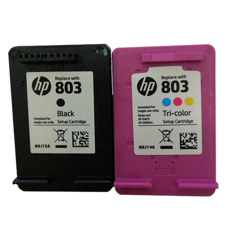 惠普hp deskjet 2132(n9j14a)多功能一体机803墨盒墨水黑色彩色