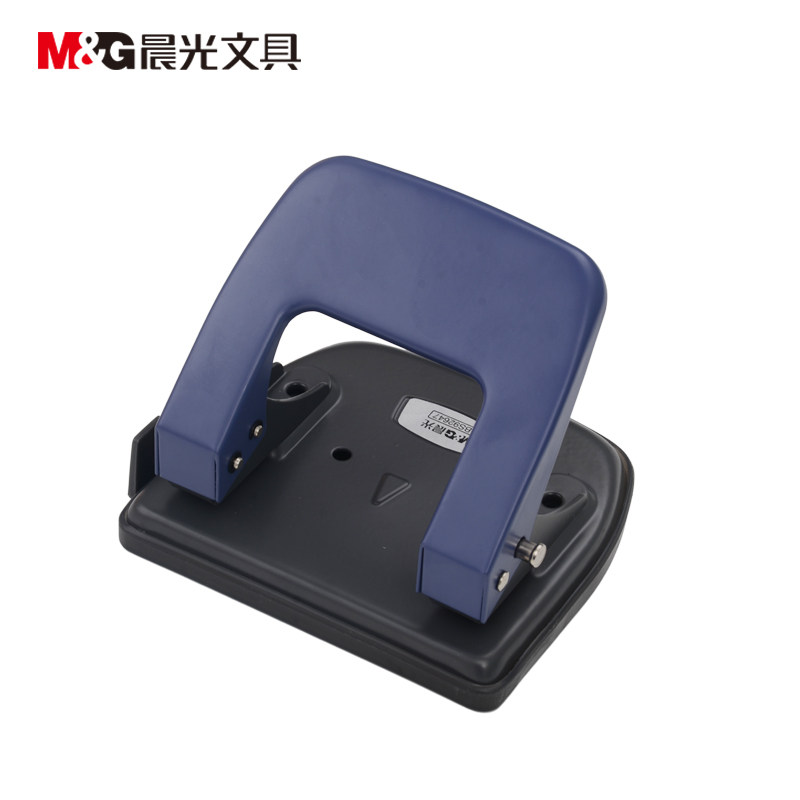 晨光打孔器文件装订手动学生办公打孔机双孔活页a4纸张圆孔打洞器文具