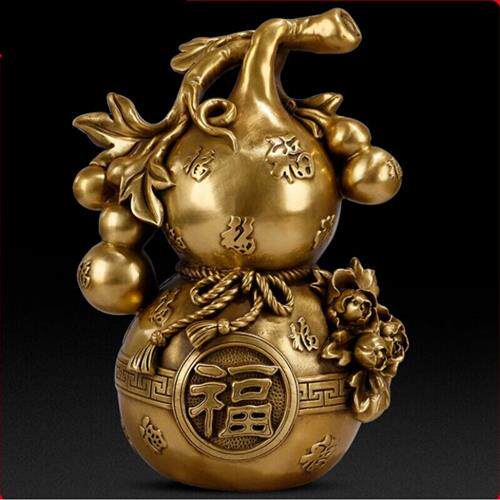 葫芦百福vakada轻奢纯铜工艺品家居摆件八宝其他鞋配件