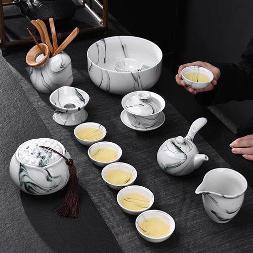 茶具套装盖碗茶壶茶杯泡茶功夫茶功夫家用宝拉usb保暖坐垫