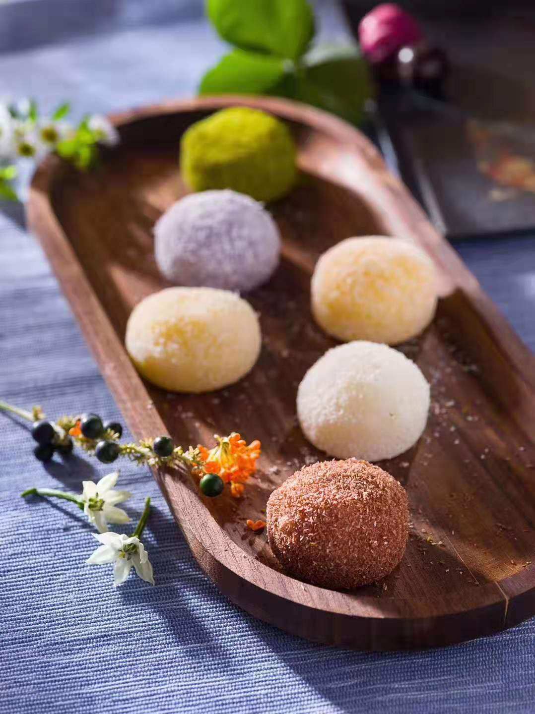 大福圣诺雪媚娘糯米米团日式团子江浙沪包包传统西式糕点