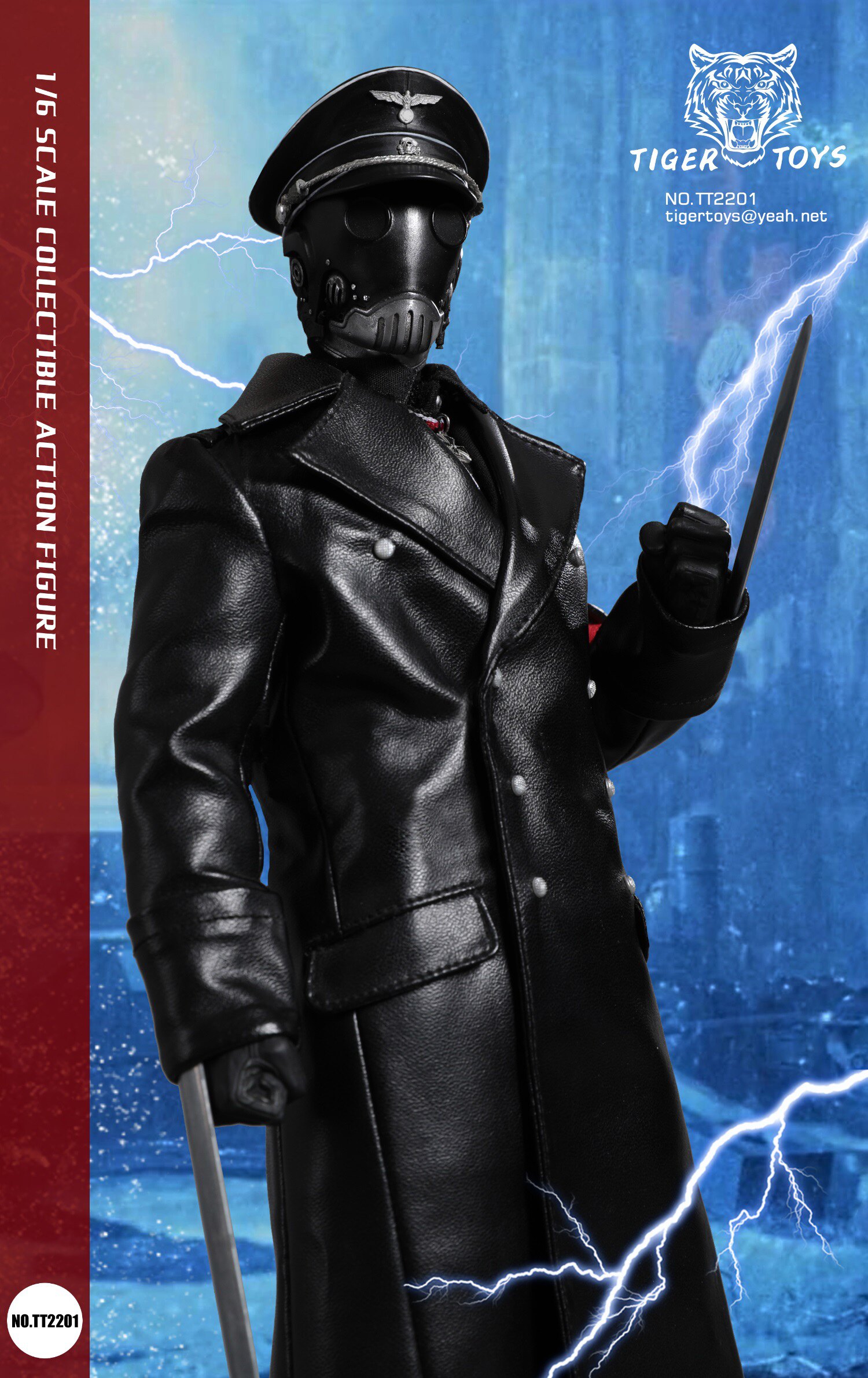 现货tigertoystt2201地狱克焰人可动动兵人偶兵人专区