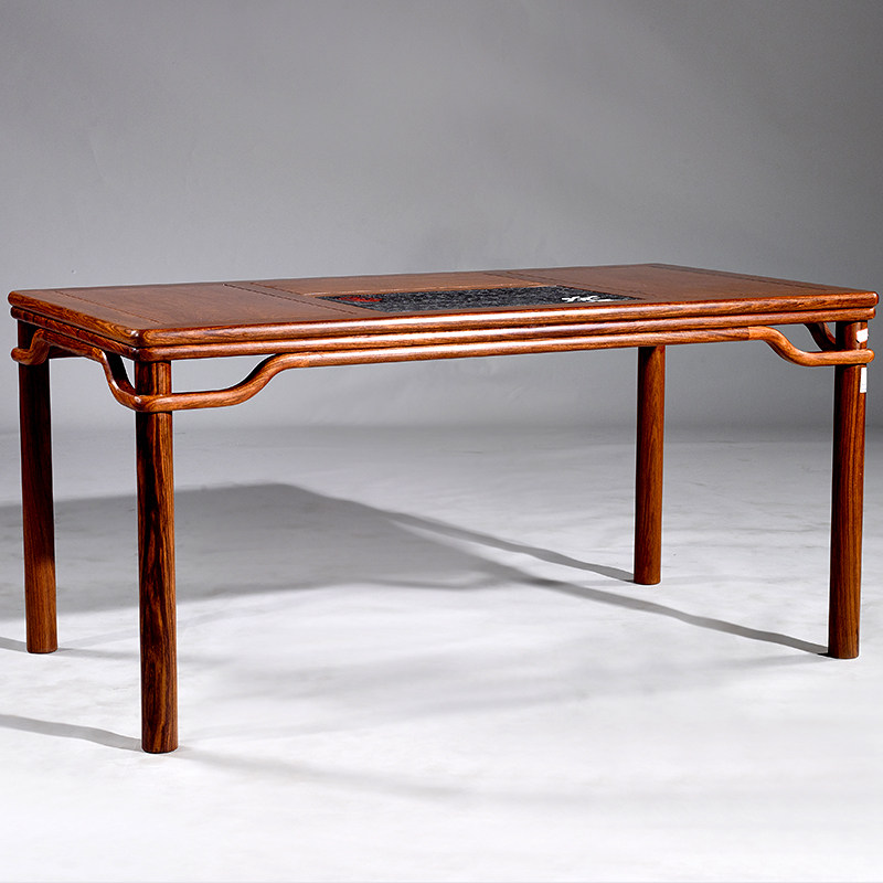 茶桌红木家具刺猬紫檀明式圆包圆泡中式简约泡茶功夫茶几