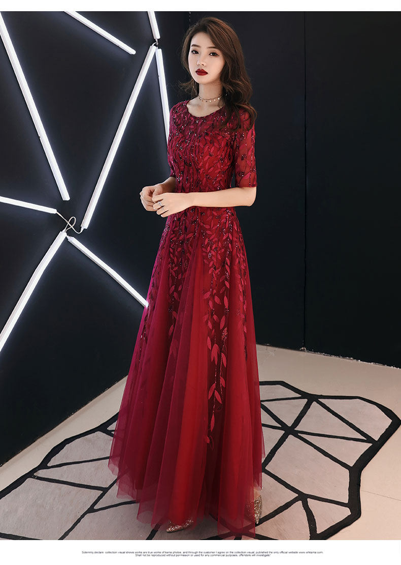 敬酒服新娘2022秋冬款新款红色长款婚礼答谢宴结婚现代显瘦鱼尾款