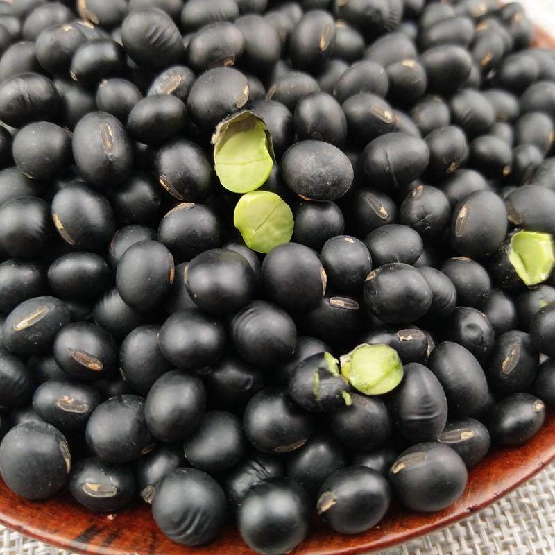 东北芯心小黑豆10斤农家自产仁乌豆打豆浆发芽黑豆