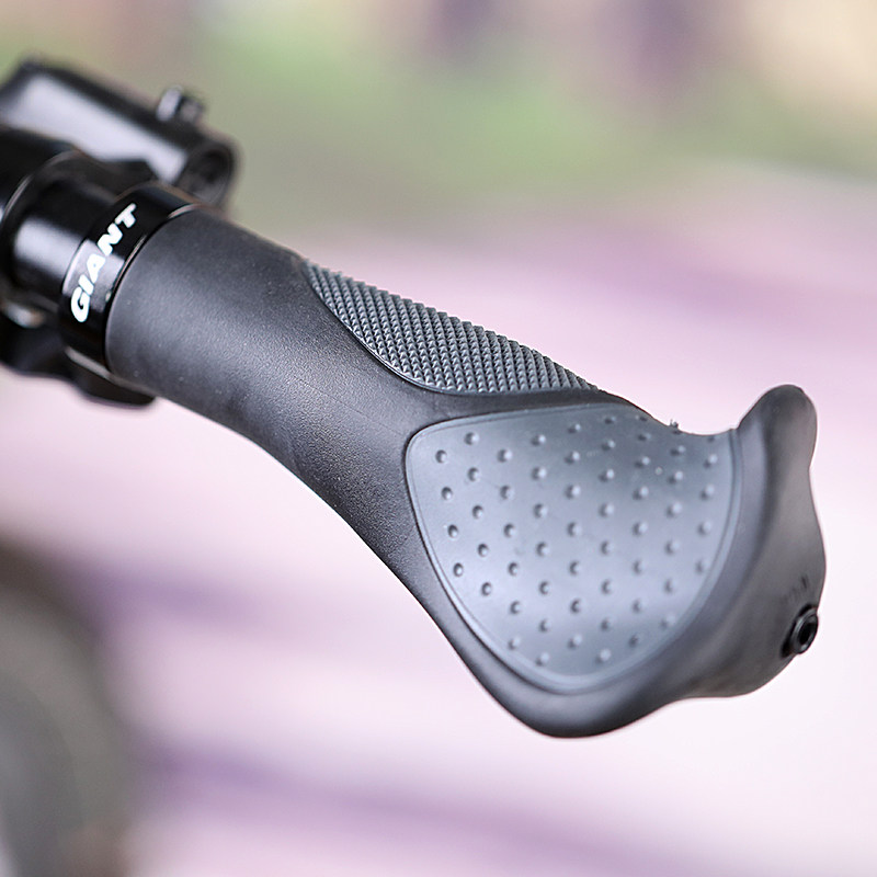 把套giant捷安特人体工学山地车把手套橡胶抗氧化自行车把套