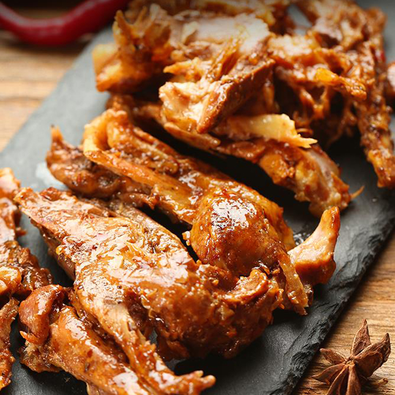 直播专享麻辣辣手撕鸡排鸡架310g办公室联名搭配鸡肉零食