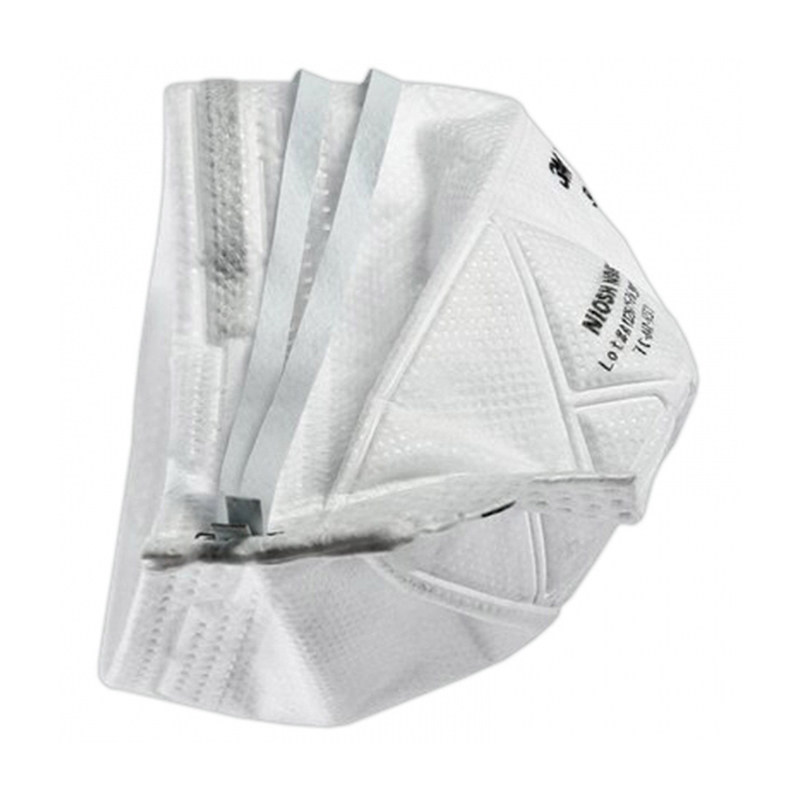 50个现货正品3m9105 n95 vflex折叠式头戴防尘防液体飞溅口罩包邮-mc