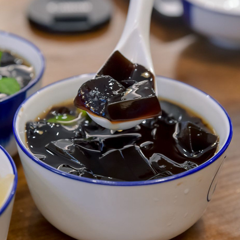 烧仙草粉客家特产梅州平远曹字仙人粄板粉黑天然粉粉食品