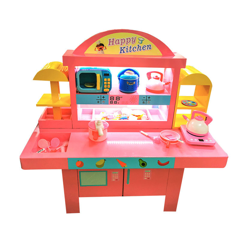 儿童手工乐园模拟小厨房游戏桌益智桌游玩具室内游乐设备