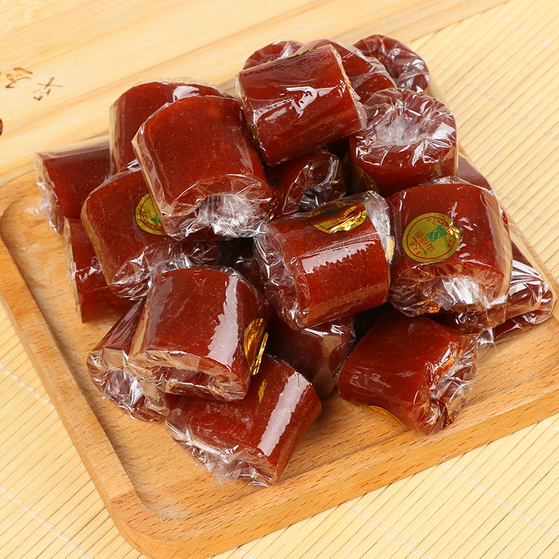 山楂卷京卷开胃零食5斤装酸甜蜜饯果丹皮散装实惠装包邮多省