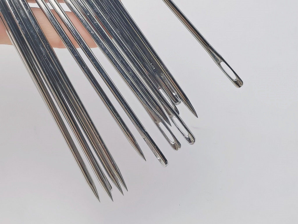 加长大号钢针加粗编织袋封包用针沙发床垫大针针