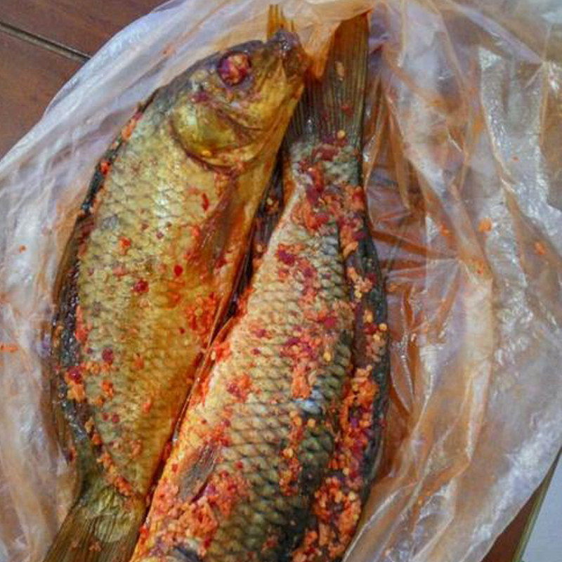 腌制酸鱼广西融水县苗乡三江侗乡农家特色杆洞鱼干