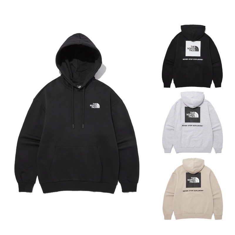 韩国代购thenorthface北面连帽卫衣新春男女女款运动卫衣