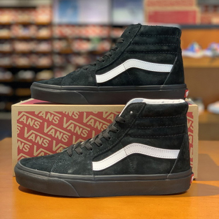 韩国代购vans正品sk8hi高帮黑武士男女休闲运动板鞋运动休闲鞋