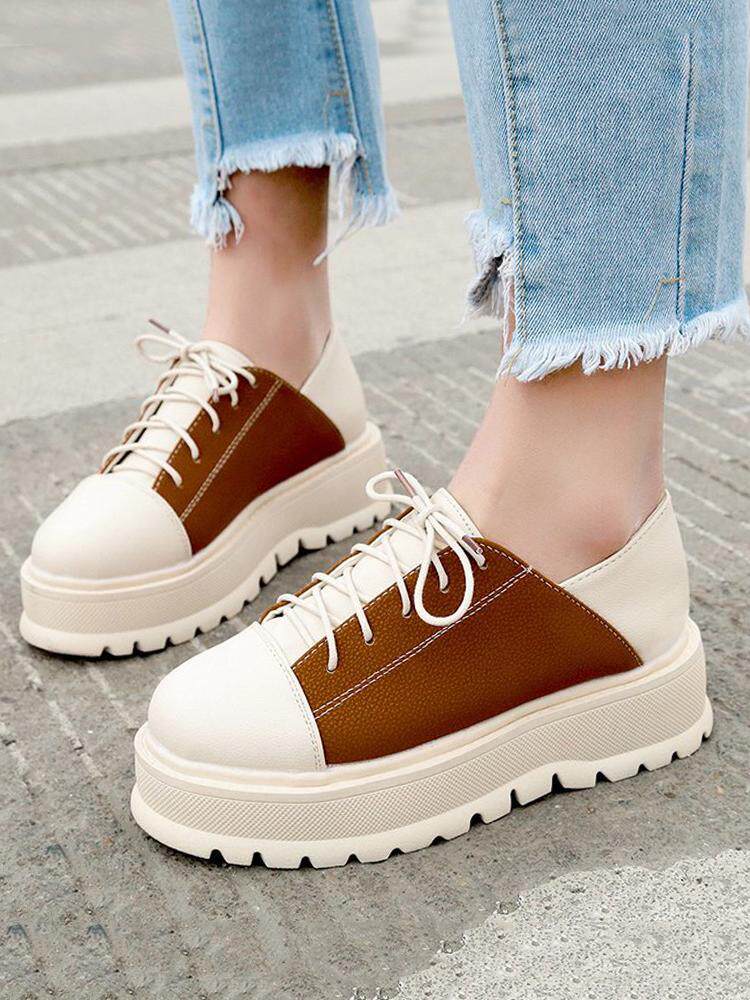 2020大神推荐得物好货秋冬季松糕厚底增高女鞋单鞋