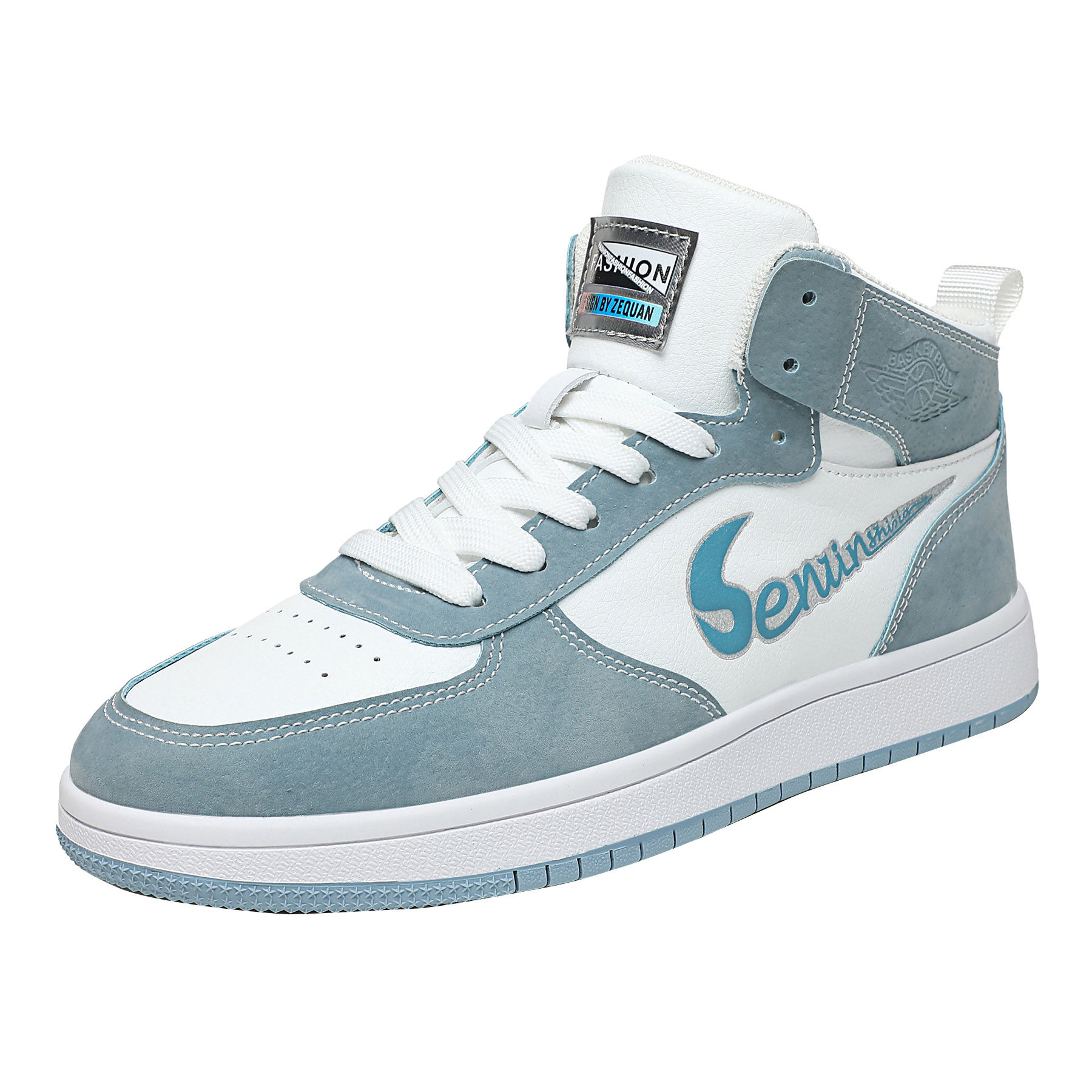 空军一号aj男鞋新款学生高帮板春夏季透气百搭运动鞋高帮鞋