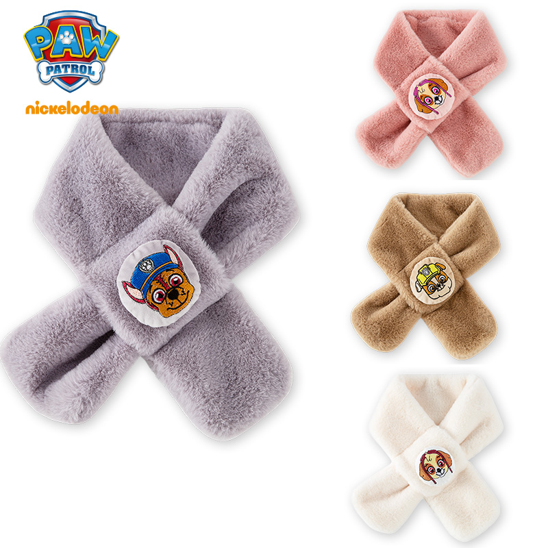 PAW PATROL 汪汪隊(duì)立大功 2020新款兒童毛絨圍巾