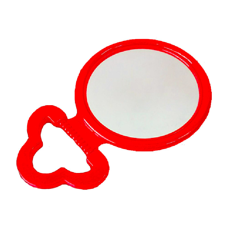 镜子结婚压腰红色化妆镜随身镜辟壁挂随身化妆镜